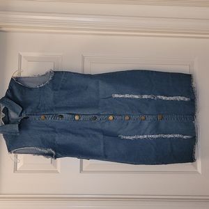 Button Down Jeans Dress